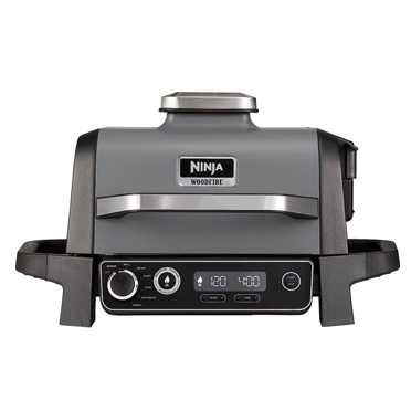 Ninja OG701UK Woodfire Electric Bbq Grill, Smoker And Air Fryer